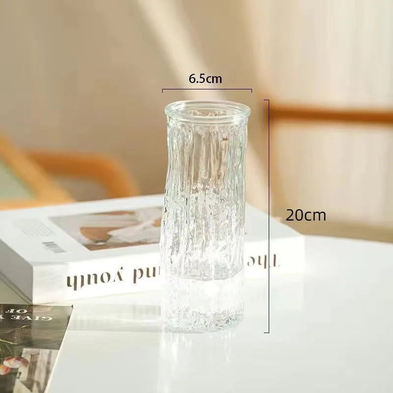 Vase Artisanal en Verre Minéral™