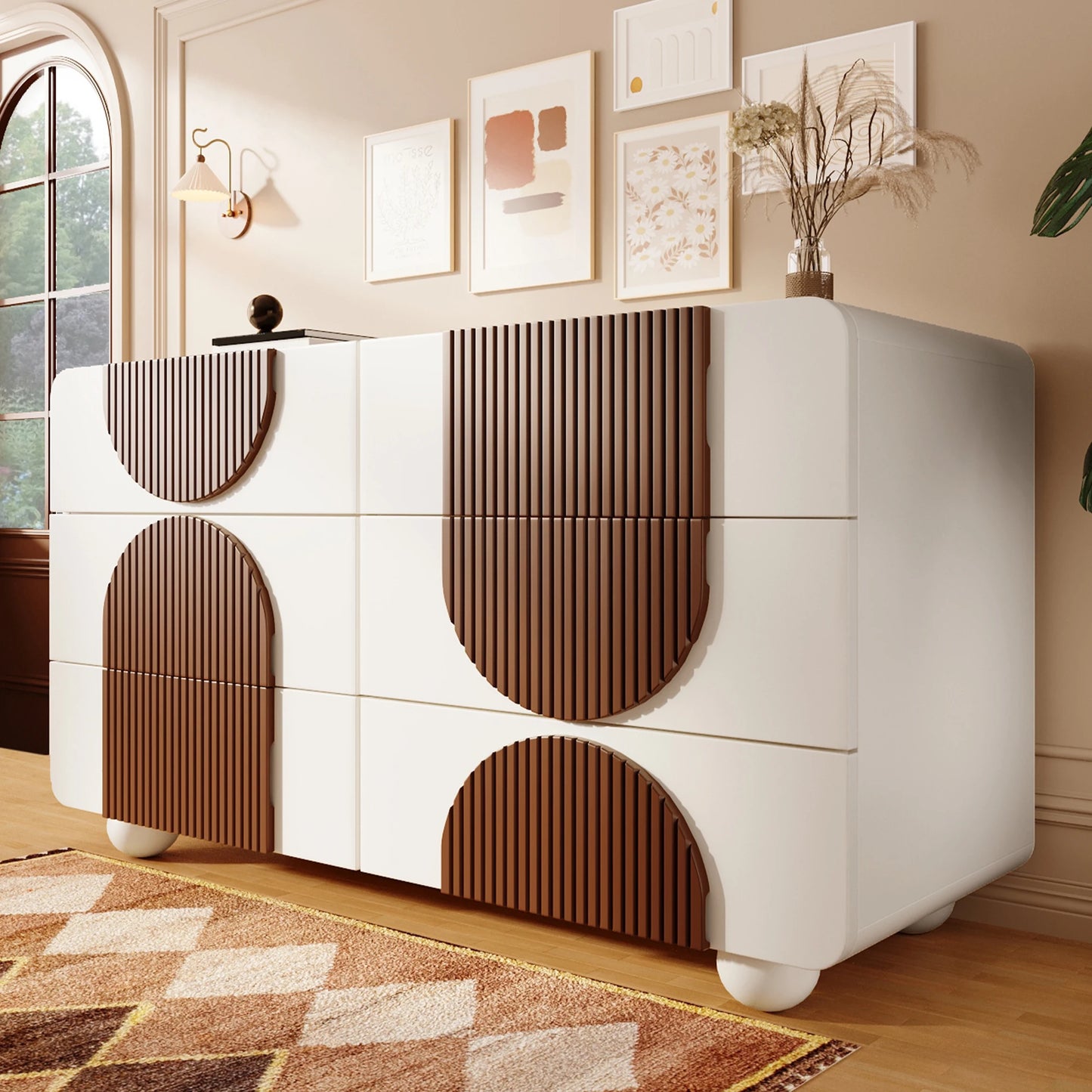 Buffet Élégant à 6 Tiroirs™