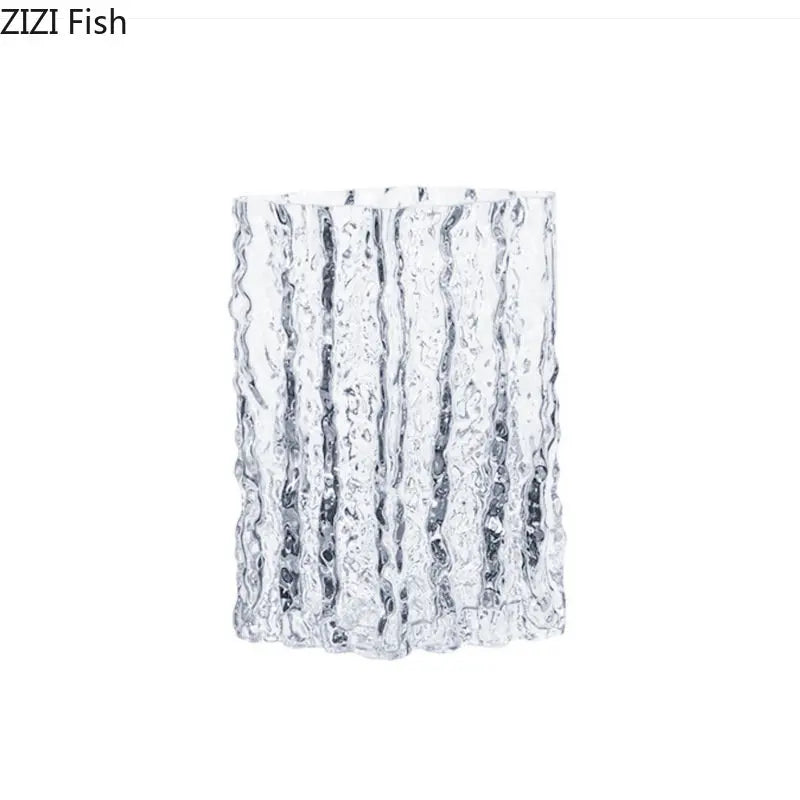 Vase de Verre Glaciaire Épuré™