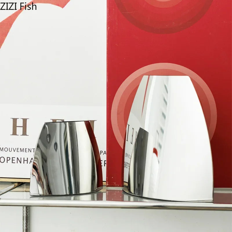 Vase Métallique Arc Élégant™