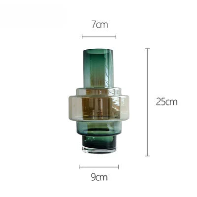 Vases Géométriques en Verre Gradient™