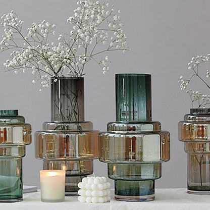 Vases Géométriques en Verre Gradient™