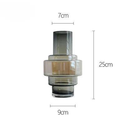 Vases Géométriques en Verre Gradient™