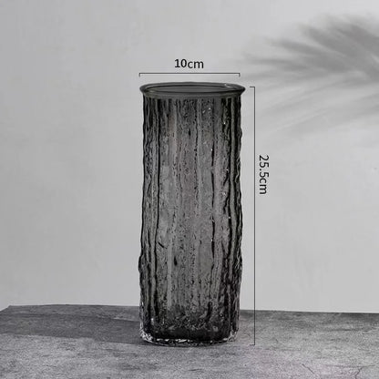 Vase Artisanal en Verre Minéral™