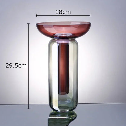 Vase en Verre Dégradé Élégant™