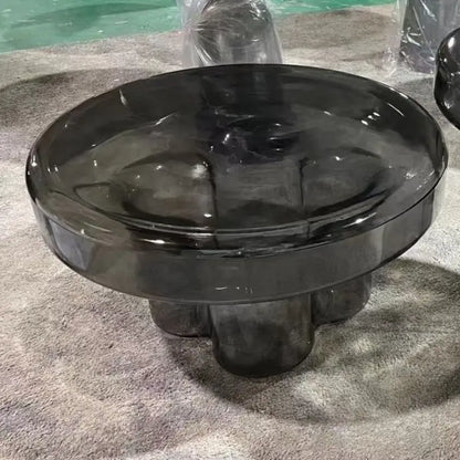 Table Basse Artisanale en Verre Coloré™